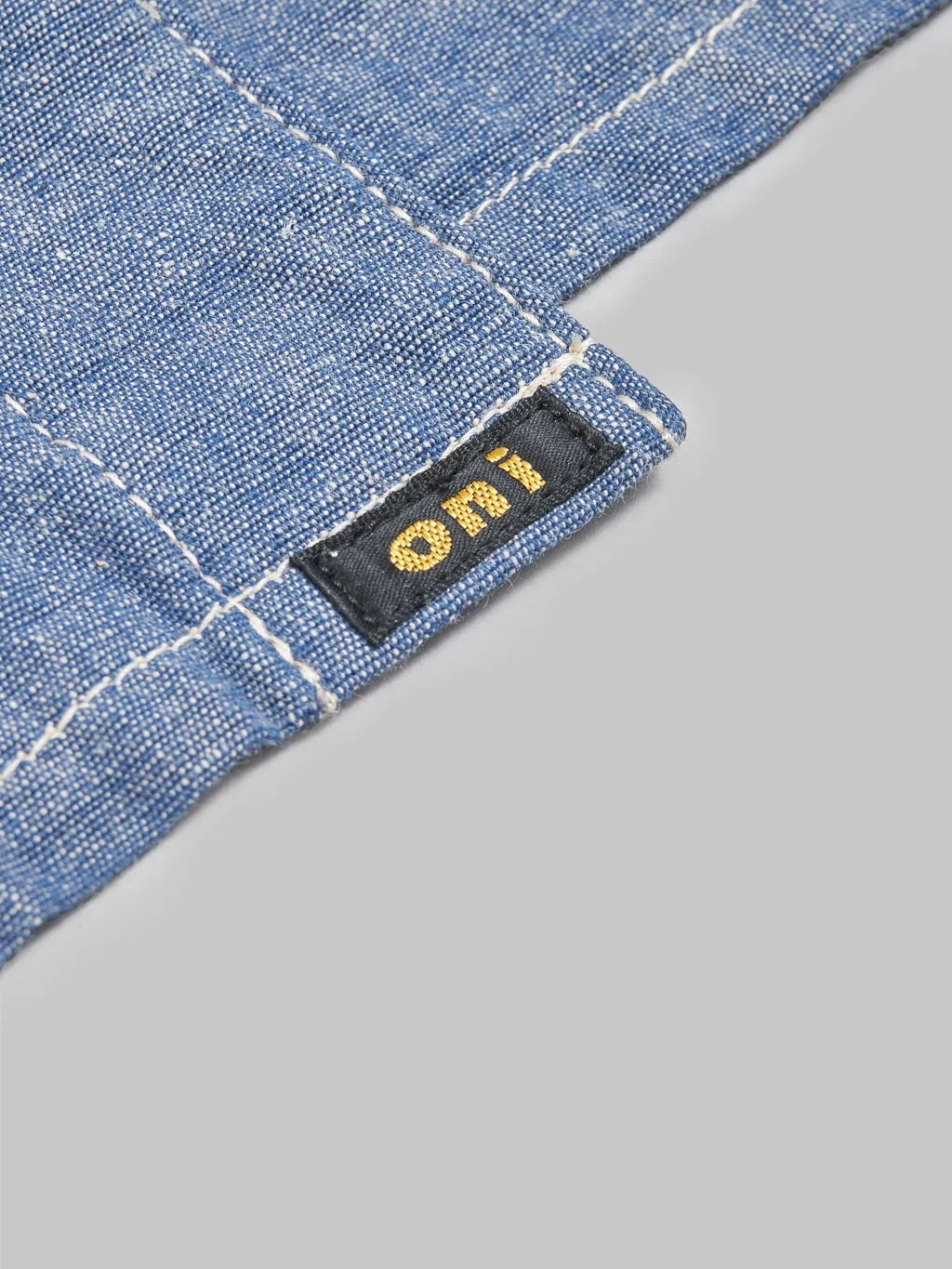 ONI Denim 03101-HCBGY 8.3oz Heavy Chambray Blue Gray Coverall