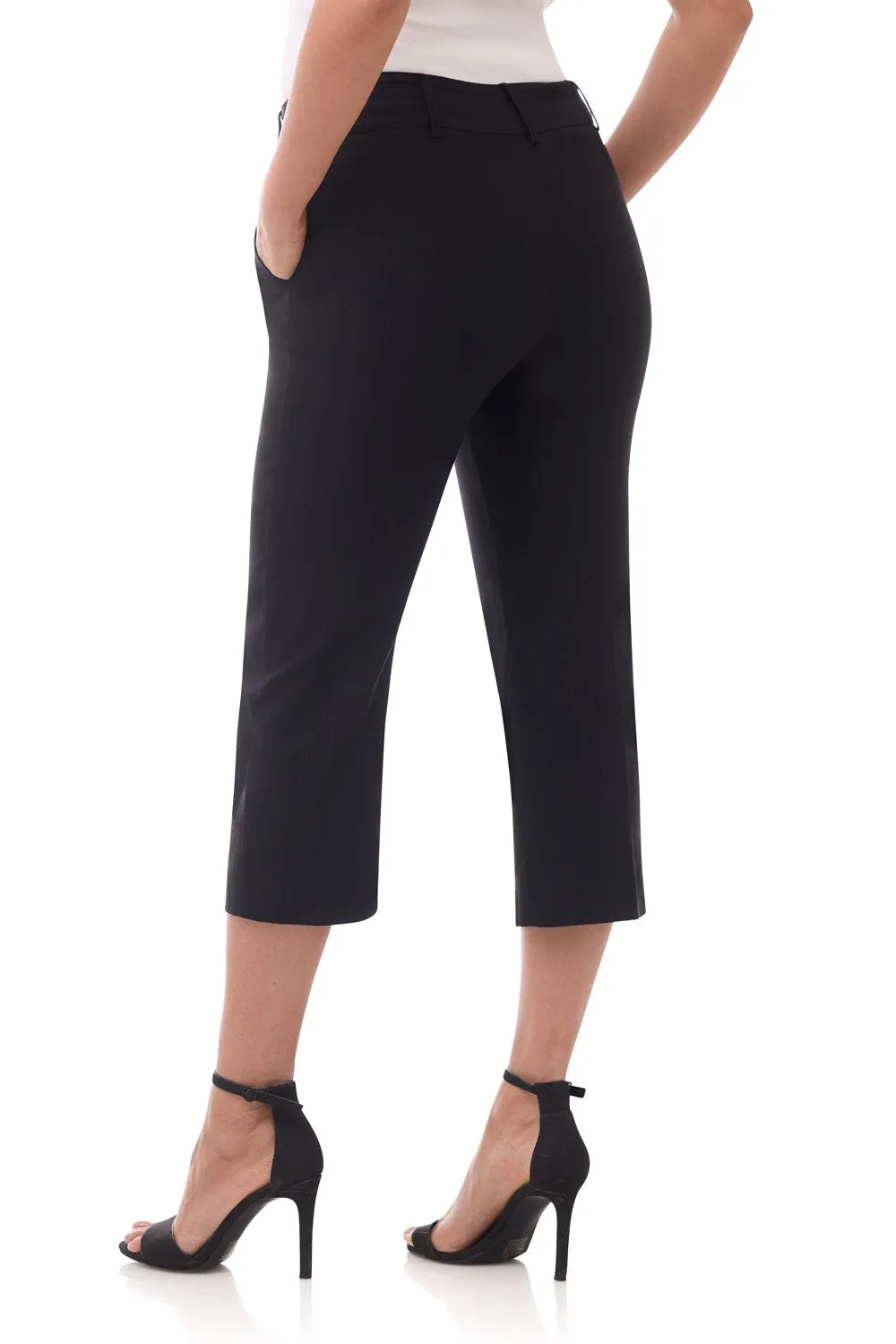 Rekucci EcoCosy Classic Chic Cropped Capri Pant