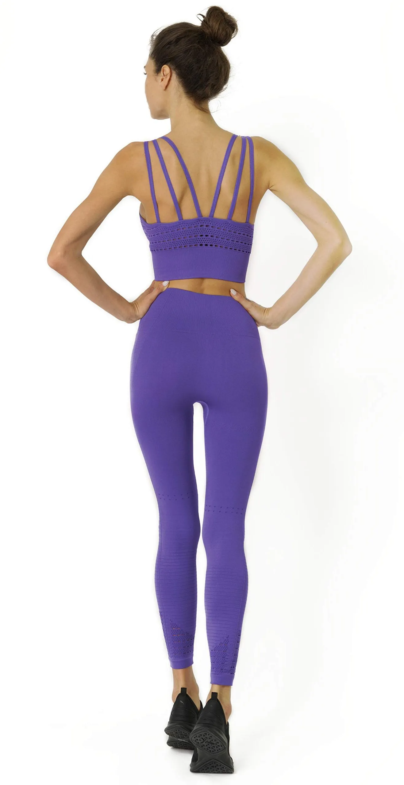 Savoy Active Mesh Seamless Set - Purple