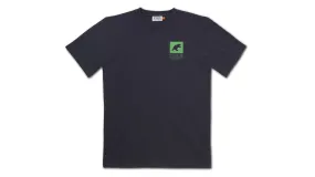 SPORT BEAR LOGO T–SHIRT - NIGHT SKY / SUMMER GREEN