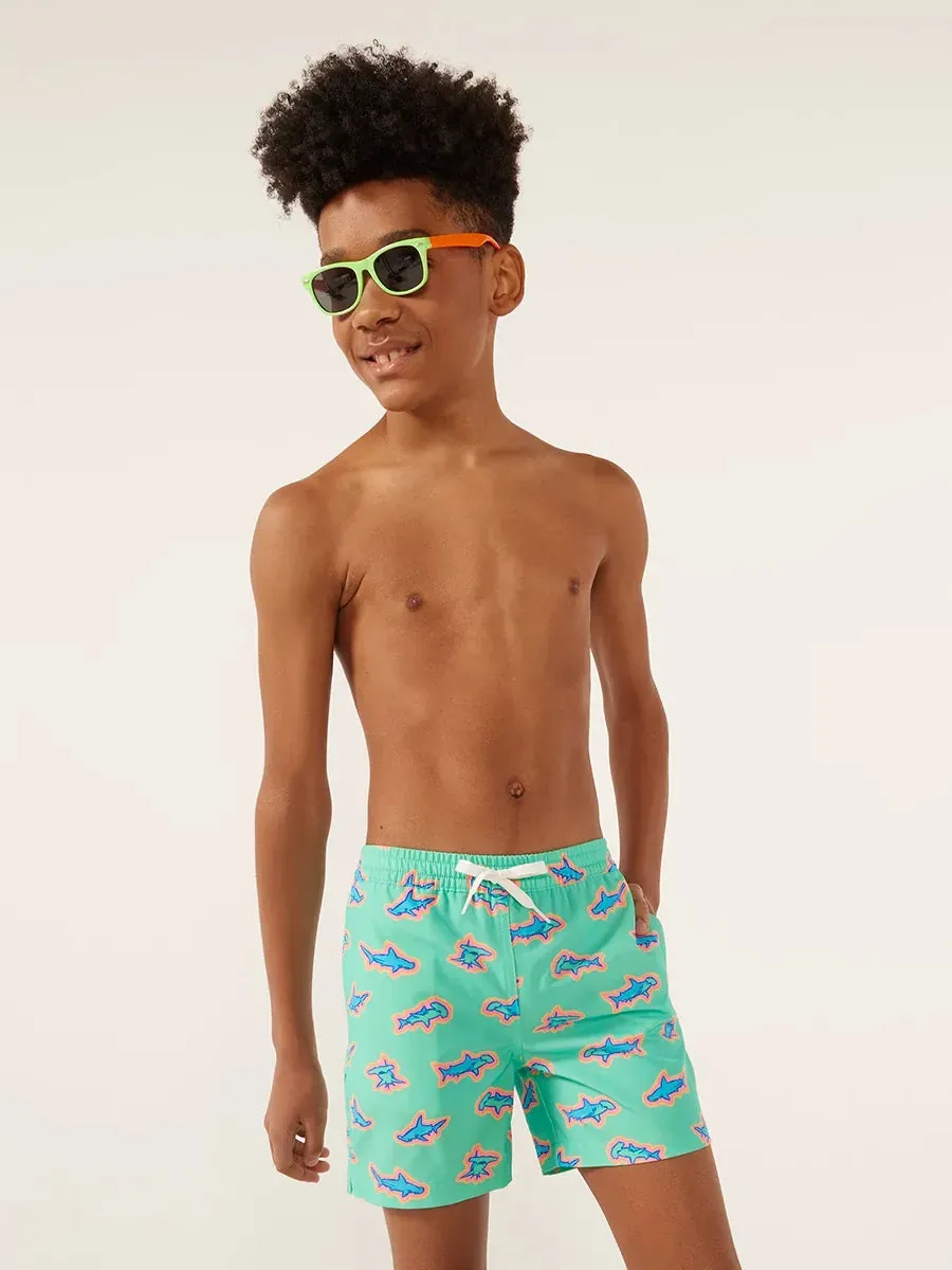 The Apex Swimmers (Boys Classic Lined Swim Trunk)