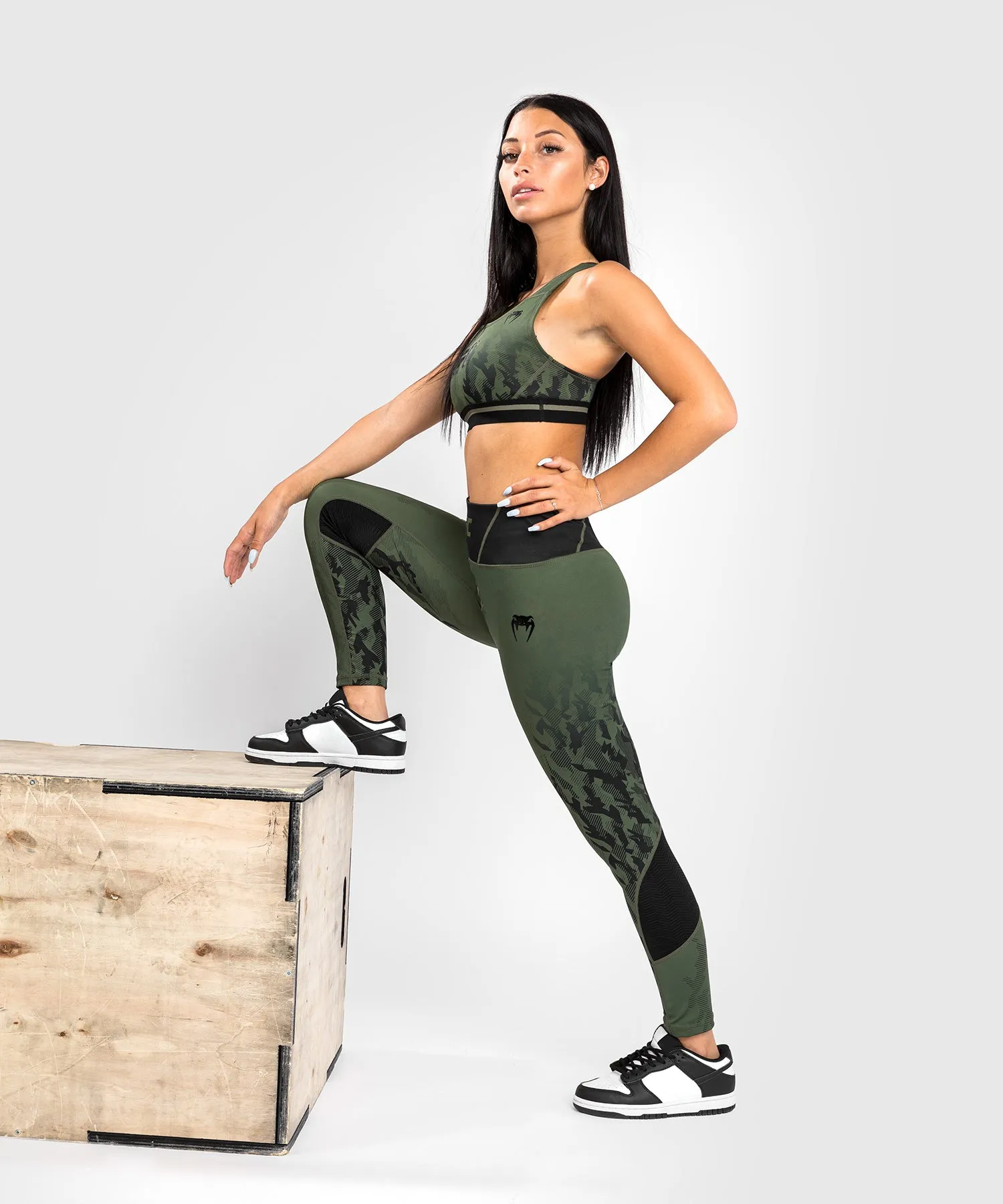 UFC Venum Authentic Fight Week Women's Performance Tight - Khaki