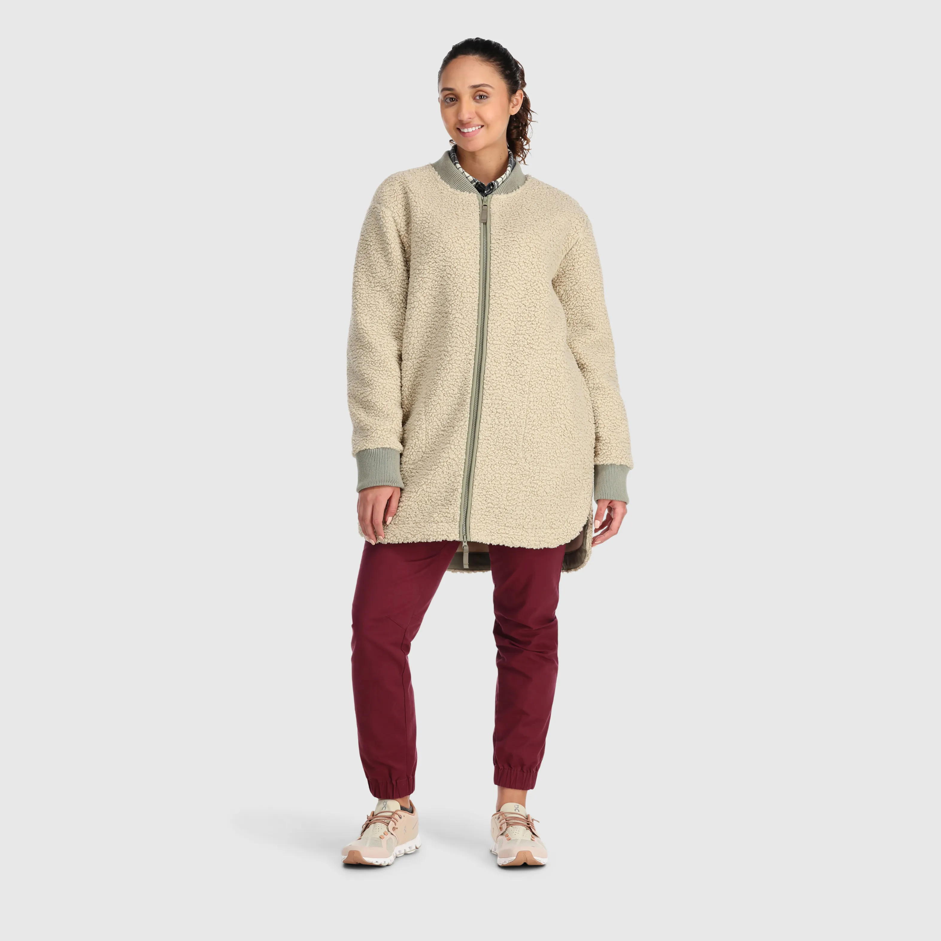 Women's Juneau Sherpa Fleece Coat - Final Sale