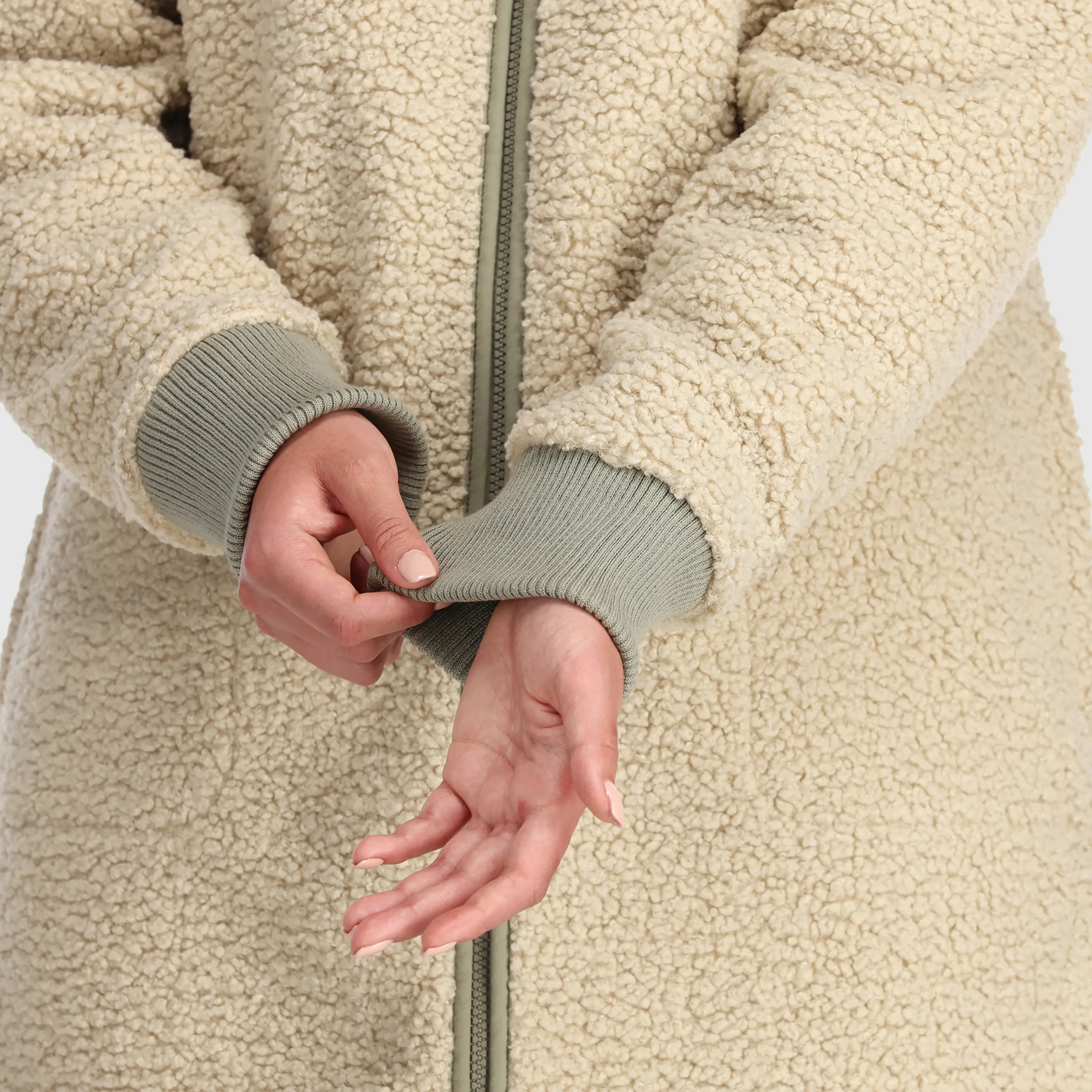 Women's Juneau Sherpa Fleece Coat - Final Sale